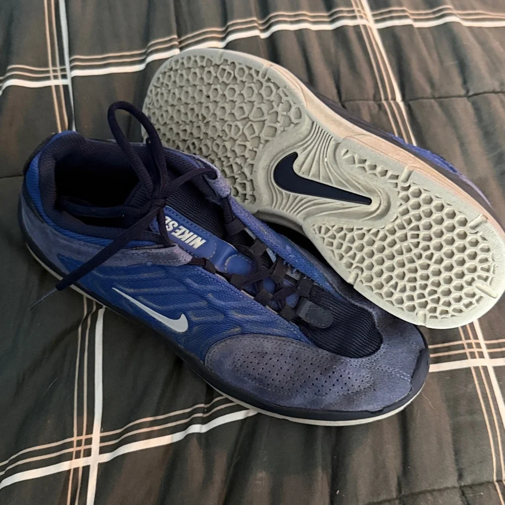 Nike Vertebrae Blue Men’s Skate Shoes - Picture 3 of 6